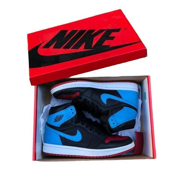 RARE Nike Air Jordan 1 Retro High NC To Chicago Leather Size 6 - Picture 1 of 16